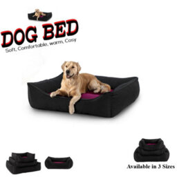 Chilimilii Dog Bed Pet Puppy Cushion House Nesting Washable Rectangle Pet Basket Warm Comfy - thumbnail 1