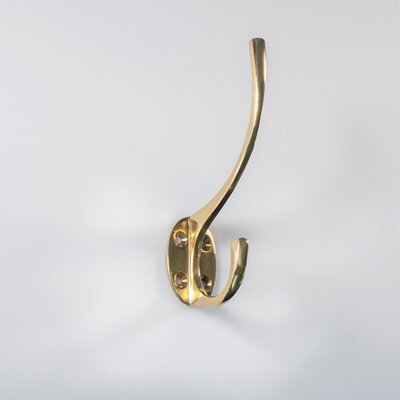 Carlisle Brass Polished Brass Hat And Coat Hook (Aa25)