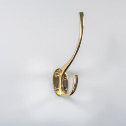 Carlisle Brass Polished Brass Hat And Coat Hook (Aa25)