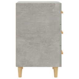 Berkfield Bedside Cabinet Concrete Grey 40X40X66 Cm Engineered Wood - thumbnail 5