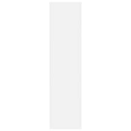 Berkfield Wardrobe White 50X50X200 Cm Engineered Wood - thumbnail 6