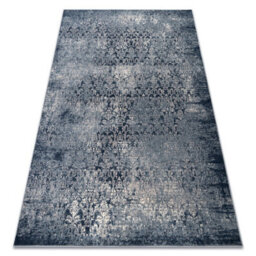 RugsX Carpet Wool Nain Ornament Vintage 7010/51644 Navy / Beige   80X150 Cm
