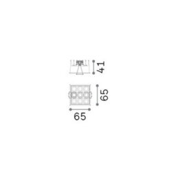 Ideal Lux Luminosa Lika Recessed Downlight Black 1X Led 1050Lm 3000K - thumbnail 2