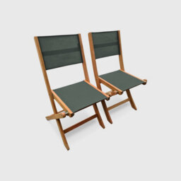 Sweeek - 8-Seater Extendable Wooden Garden Table Set With 8 Chairs Natural 240X100X75 Cm - Almeria 8 - thumbnail 5
