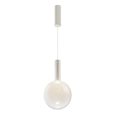 Luminosa Lighting Luminosa Nebula Modern 25Cm Globe Pendant Ceiling Light White 3000K 700Lm - image 1