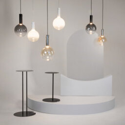 Luminosa Lighting Luminosa Nebula Modern 25Cm Globe Pendant Ceiling Light White 3000K 700Lm - thumbnail 3