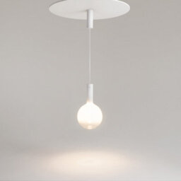 Luminosa Lighting Luminosa Nebula Modern 25Cm Globe Pendant Ceiling Light White 3000K 700Lm - thumbnail 2