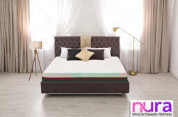 "Nura Sports Premium 25Cm Thick Ultra Orthopaedic Super Firm Foam Mattress (Single - 90Cm (3'0"") X 190Cm (6'3"")" - thumbnail 2
