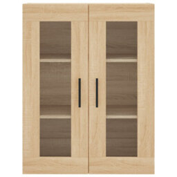 Berkfield Wall Mounted Cabinet Sonoma Oak 69.5X34X90 Cm - thumbnail 7