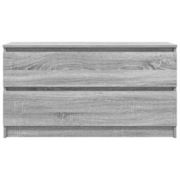 Berkfield Tv Cabinet Grey Sonoma 100X35X54 Cm Engineered Wood - thumbnail 6