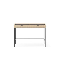 Arte Nova Oak Vincenza Desk 104Cm - Contemporary Design With Practical Storage - thumbnail 4