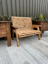 Simply Wood Churchill 2 Seater Garden Bench - thumbnail 6