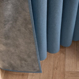 "OHS Woven Texture Pair Of Blackout Curtains, Blue - 66 X 54""" - thumbnail 8