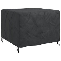 Walplus Outdoor Furniture Cover Black 113 X 113 X 73 Cm 210D - thumbnail 2