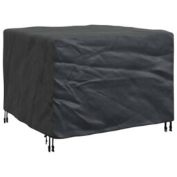 Walplus Outdoor Furniture Cover Black 113 X 113 X 73 Cm 210D - thumbnail 7
