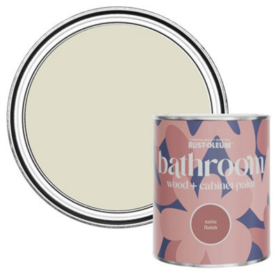 Rust-Oleum Relaxed Oats Satin Bathroom Wood & Cabinet Paint 750Ml - image 1