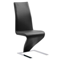 Furniture in Fashion Genisimo Large Gloss Extending Dining Table 8 Demi Z Black Chairs - thumbnail 4