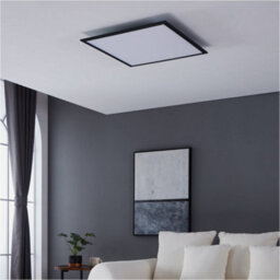 Loops 2 Pack Stylish Modern Black Led Ceiling Light For Indoor Spaces - Perfect For Home Decor - thumbnail 3