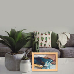 "AK Frames 11X8.5"" Country Pine Poster Frame - Modern Picture Frame For Wall Art, Prints And Photos - Durable And Stylish Display Frame" - thumbnail 5
