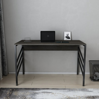 Decorotika Josephine Study Desk Writing Desk Black Wenge - image 1