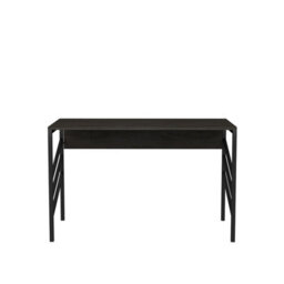 Decorotika Josephine Study Desk Writing Desk Black Wenge - thumbnail 7