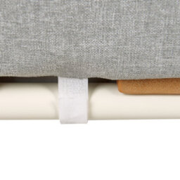 Wyld And Coco Garden Ottoman, White Powder-Coated Aluminium Frame, 74 X 74 Cm - thumbnail 6