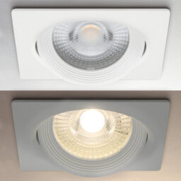 Long Life Lamps Company 6.5W Adjustable Square Led Recessed Ceiling Downlight 4000K Cls9 - thumbnail 6