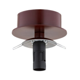 Luminosa Lighting Luminosa Fabio Wall Lamp White-Brown (Marble Colour), Chocolate Brown Ip44 - thumbnail 3