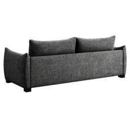 Charlotte 3 Seater Sofa Bed With Fabric Cover In Grey - thumbnail 5