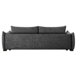 Charlotte 3 Seater Sofa Bed With Fabric Cover In Grey - thumbnail 6