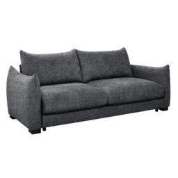 Dorel Home Charlotte 3 Seater Sofa Bed With Fabric Cover In Grey