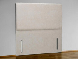 Livorno Floor Standing Upholstered Headboard 2Ft6 Small Single - Naples Cream - thumbnail 1