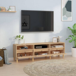 Berkfield Tv Cabinet Sonoma Oak 150X30X44.5 Cm Engineered Wood - thumbnail 3