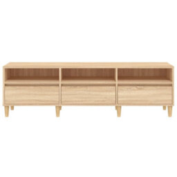 Berkfield Tv Cabinet Sonoma Oak 150X30X44.5 Cm Engineered Wood - thumbnail 6