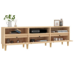 Berkfield Tv Cabinet Sonoma Oak 150X30X44.5 Cm Engineered Wood - thumbnail 5