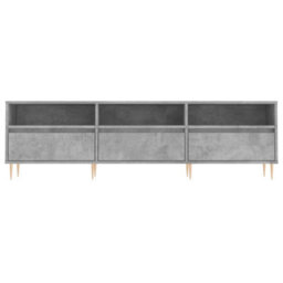 Berkfield Tv Cabinet Concrete Grey 150X30X44.5 Cm Engineered Wood - thumbnail 5