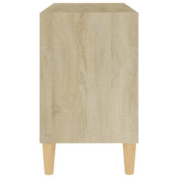 Berkfield Tv Cabinet With Solid Wood Legs Sonoma Oak 69.5X30X50 Cm - thumbnail 5