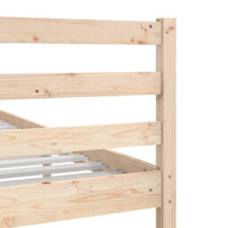 Berkfield Bed Frame Solid Wood 90X190 Cm 3Ft Single - thumbnail 7