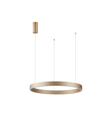 Luminosa Lighting Luminosa Brasco Up Down 98Cm Led Pendant Ceiling Light Gold 3000/4000K 2Xled