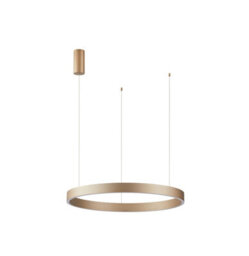 Luminosa Lighting Luminosa Brasco Up Down 98Cm Led Pendant Ceiling Light Gold 3000/4000K 2Xled