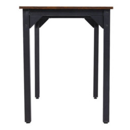 Living And Home 5-Piece Dark Brown Dining Table And Chairs Set - thumbnail 3