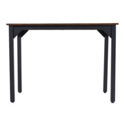Living And Home 5-Piece Dark Brown Dining Table And Chairs Set - thumbnail 2