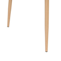 Beliani Set Of 2 Dining Chairs Utica Pink - thumbnail 8