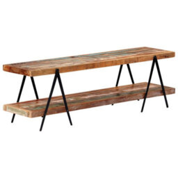 Berkfield Tv Cabinet 160X40X50 Cm Solid Reclaimed Wood - thumbnail 6