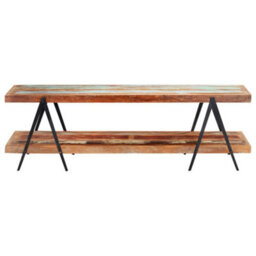 Berkfield Tv Cabinet 160X40X50 Cm Solid Reclaimed Wood - thumbnail 2