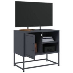 Berkfield Industrial Tv Cabinet Anthracite 68X39X60.5 Cm Steel - thumbnail 4