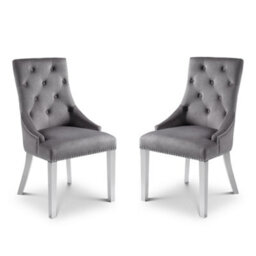 Oakham Garrington Elegant Lion Head Dining Chairs - Set Of 2 - thumbnail 1