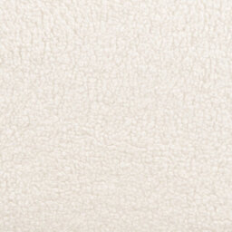 Beliani X Armless White Bouclé Shell Chair With Black Metal Frame, Compact Retro Design - thumbnail 9