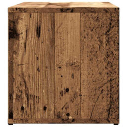 Berkfield Sturdy Tv Cabinet Old Wood 80X34X35.5 Cm Engineered Wood - thumbnail 5