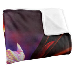 Royce Mcclure Silky Dragon Fire Supersoft Blanket Multicoloured (152Cm X 127Cm) - thumbnail 3